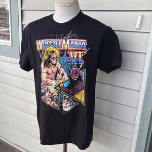 Vintage WrestleMania VI Graphic T-Shirt.  Large. Great condition.